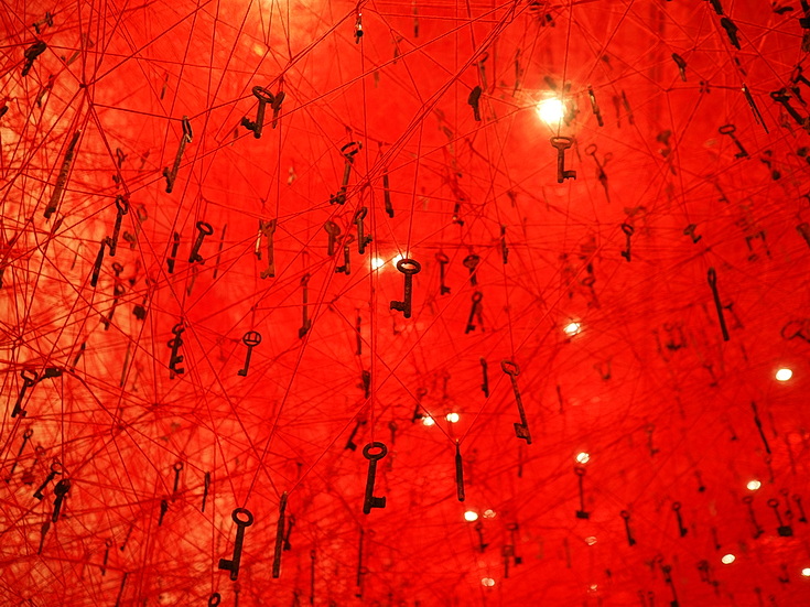 In photos: Chiharu Shiota: Threads of Life at the Hayward Gallery
