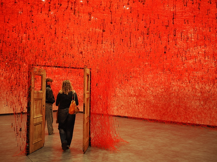 In photos: Chiharu Shiota: Threads of Life at the Hayward Gallery