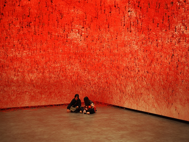 In photos: Chiharu Shiota: Threads of Life at the Hayward Gallery