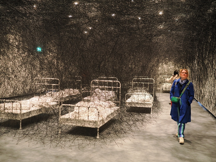 In photos: Chiharu Shiota: Threads of Life at the Hayward Gallery