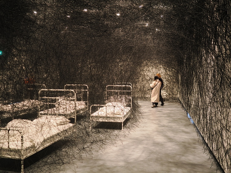 In photos: Chiharu Shiota: Threads of Life at the Hayward Gallery