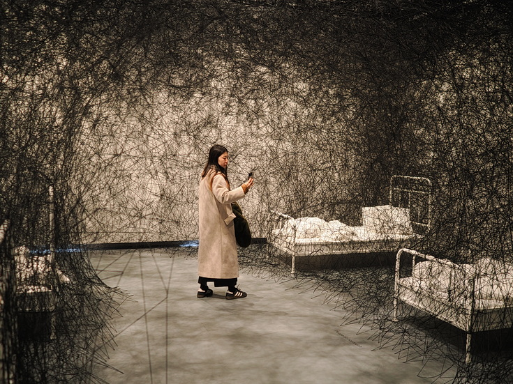 In photos: Chiharu Shiota: Threads of Life at the Hayward Gallery