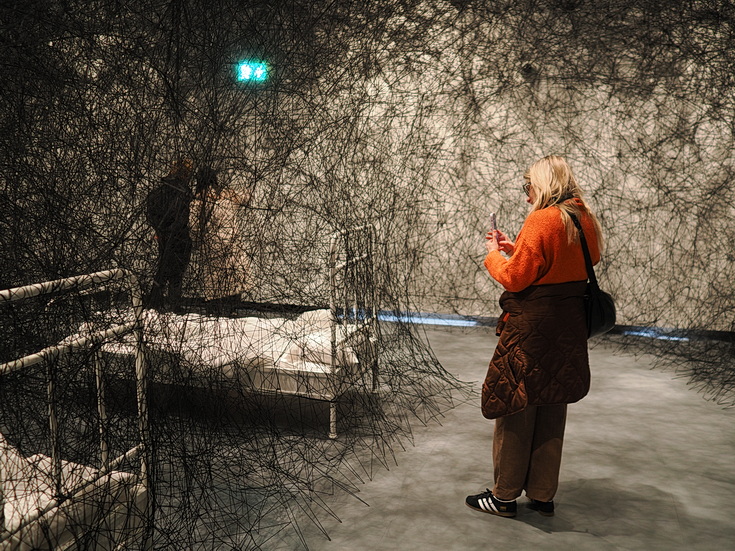 In photos: Chiharu Shiota: Threads of Life at the Hayward Gallery