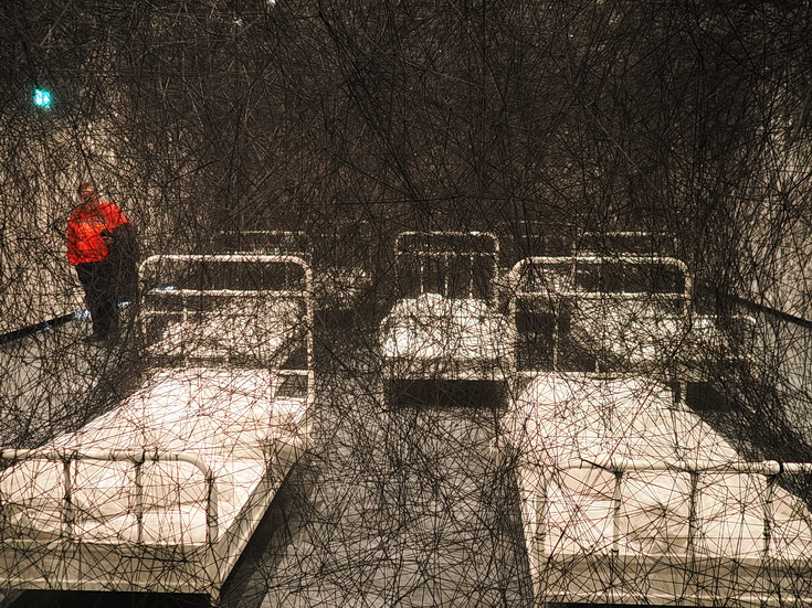 In photos: Chiharu Shiota: Threads of Life at the Hayward Gallery