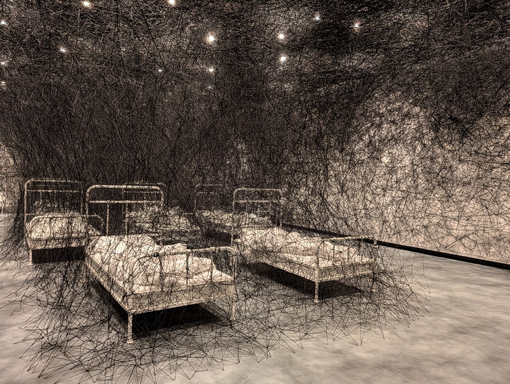 In photos: Chiharu Shiota: Threads of Life at the Hayward Gallery