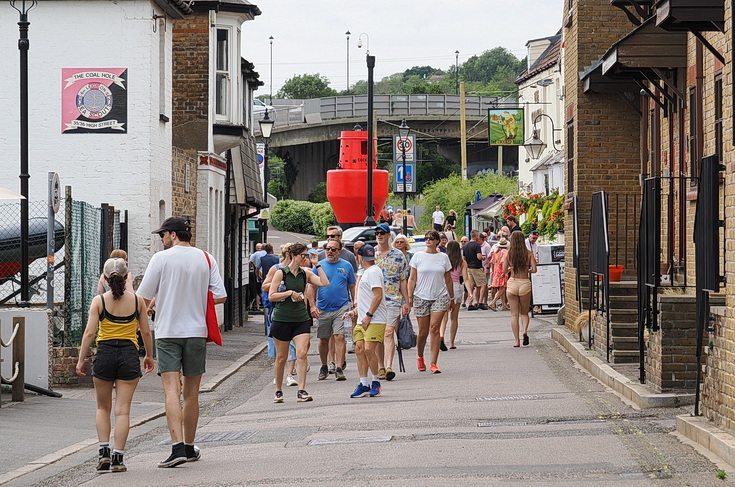 Leigh On Sea in photos: the folk festival and views around the town