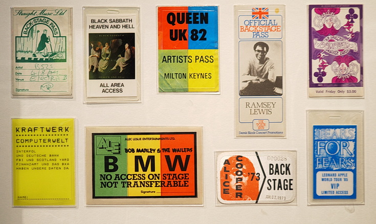 Lost Music Venues exhibition at the V&A South Kensington, London