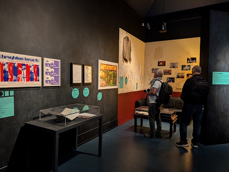 Lost Music Venues exhibition at the V&A South Kensington, London