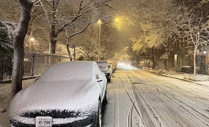 Manhattan snowstorn - view the snowy sreets of New York in our photogallery