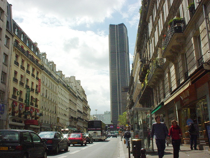 Paris 2001: street photography, shopfronts, protests and signs, May 2001