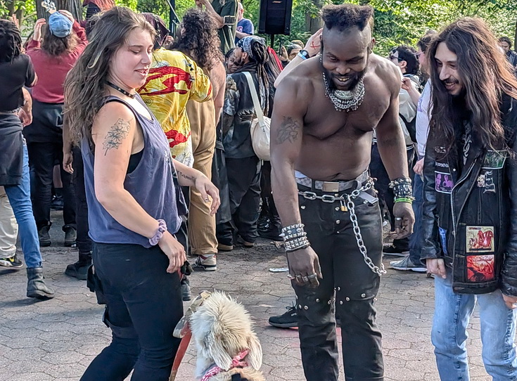 In photos: Afro-punk mash up in Tompkins Square Park, New York City