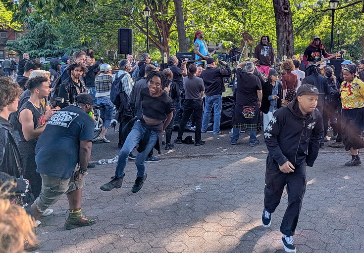In photos: Afro-punk mash up in Tompkins Square Park, New York City