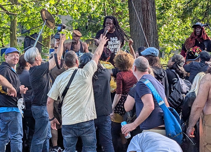 In photos: Afro-punk mash up in Tompkins Square Park, New York City