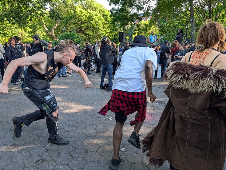 In photos: Afro-punk mash up in Tompkins Square Park, New York City