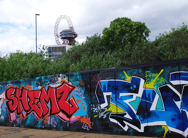 A walk around the V&A East Museum and Olympic Park, east London - picture gallery