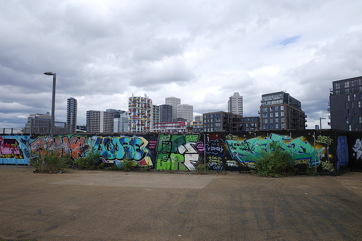 A walk around the V&A East Museum and Olympic Park, east London - picture gallery