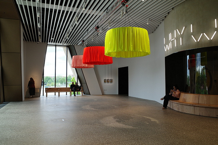 A walk around the V&A East Museum and Olympic Park, east London - picture gallery