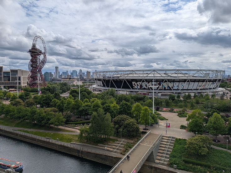 A walk around the V&A East Museum and Olympic Park, east London - picture gallery