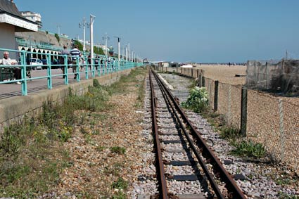 Volk's Electric Railway, Palace Pier to Black Rock, Brighton, England