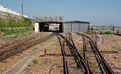 Volk's Electric Railway, Palace Pier to Black Rock, Brighton, England