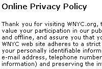 Build a vibrant online community - privacy policy