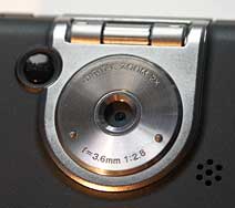 Built in camera, Sony TH55 PDA