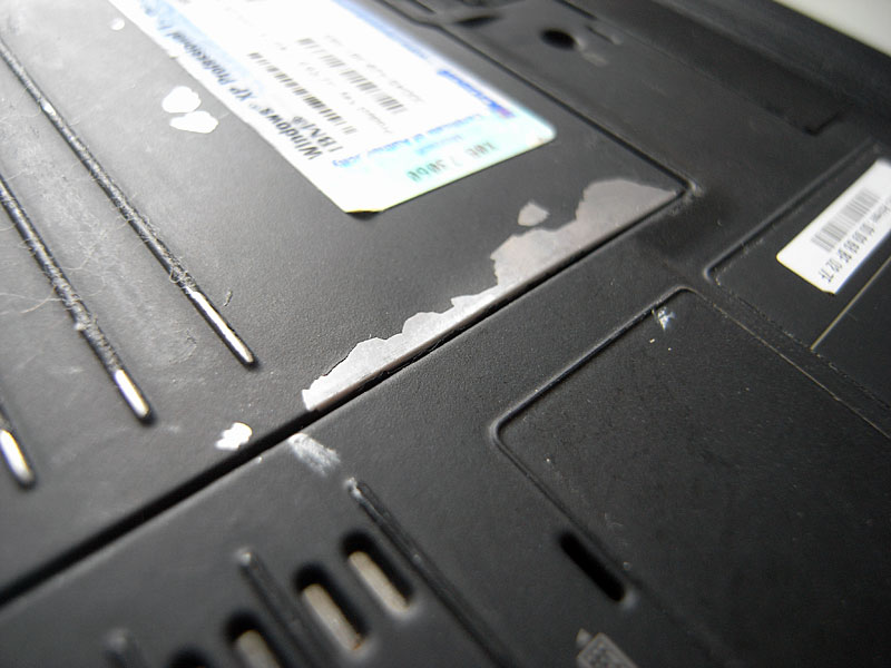 Faulty IBM X31 laptop