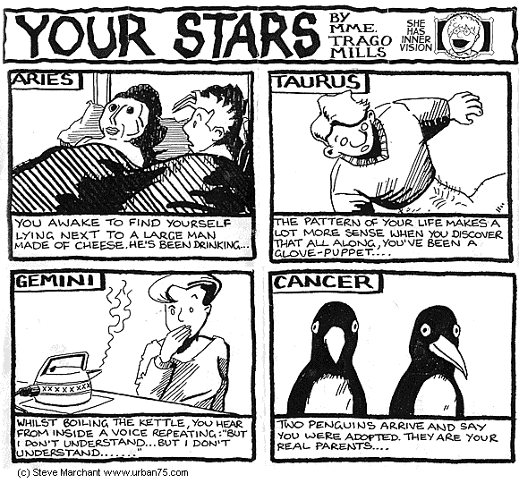 Astrology - your stars. See what the future has in store for you with Mme Trago Mills