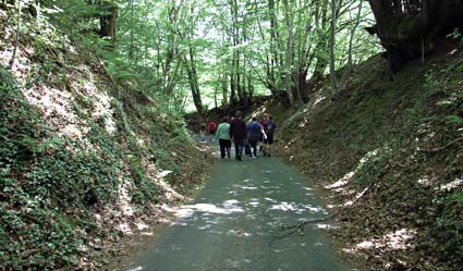 Walking weekend, Middle Ninfa, Llanelen, Abergavenny, south Wales