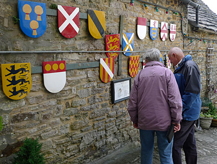 Corfe Castle village photos, streets views, castle and railway station, Isle of Purbeck walk, Dorset, May 2009 - photos, feature and comment