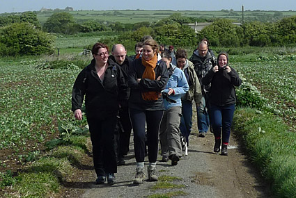 Dorset, Corfe Castle, Swanage, Worth Matravers and Isle of Purbeck walk, May 2009 - photos, feature and comment