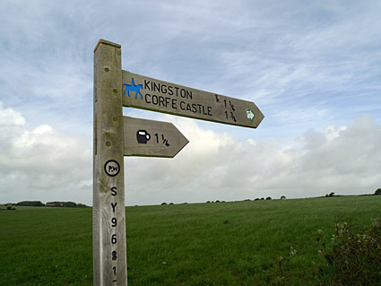 Dorset, Corfe Castle, Swanage, Worth Matravers and Isle of Purbeck walk, May 2009 - photos, feature and comment