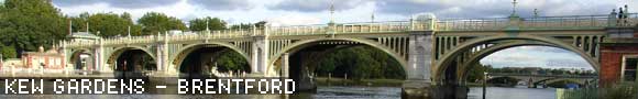Kew Gardens,  Richmond Lock, Syon park and Brentford walk, October 2005