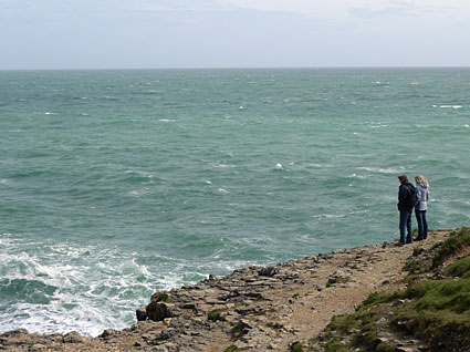 South West Coast path walk, past Anvil Point, Blackers Hole and Dancing Ledge  Dorset, May 2009 - photos, feature and comment - photos, feature and comment