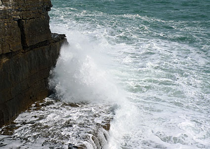 South West Coast path walk, past Anvil Point, Blackers Hole and Dancing Ledge  Dorset, May 2009 - photos, feature and comment - photos, feature and comment